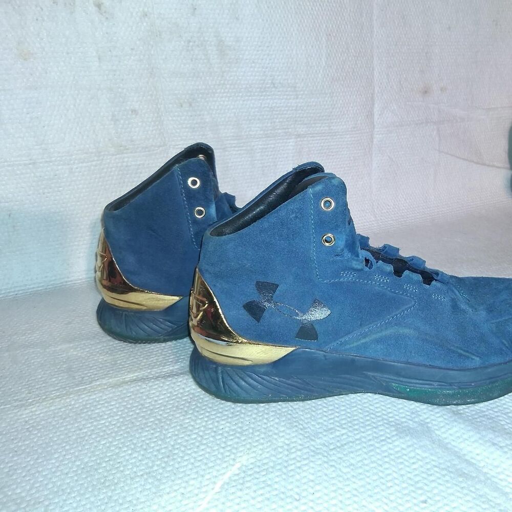 Under-armour Men's Blue and Navy Trainers